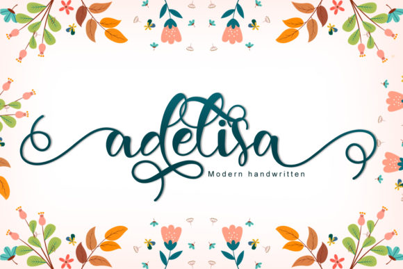 Adelisa: The Romantic Script Font for Modern Branding