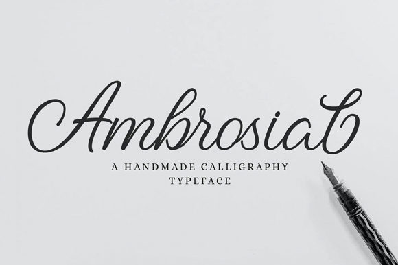 Ambrosial Typeface for Elegant Branding
