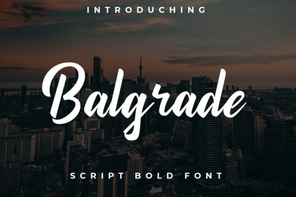 Balgrade Font: Elevate Your Brand Identity