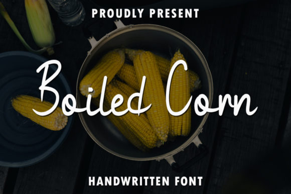Boiled Corn Font Review for Campaign Design