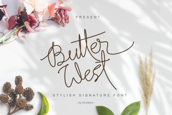 Butter West: The Perfect Handwritten Font for Crafters