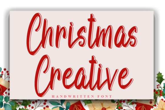 Christmas Creative Typeface for Brand Design