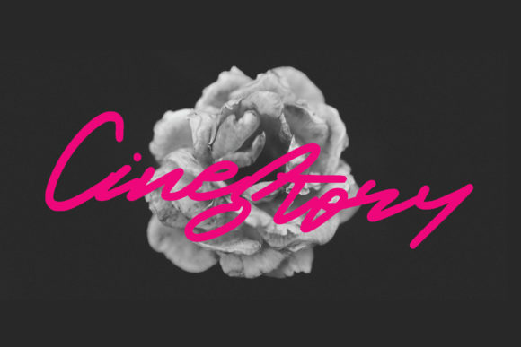 Cinestory Font for Modern Web Design