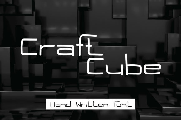 Craft Cube: A Neat Handwritten Font for Makers
