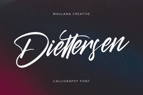 Diettersen Font Review for Makers