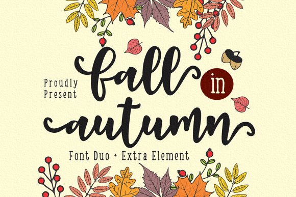 Fall in Autumn Font Review for Elegant Branding