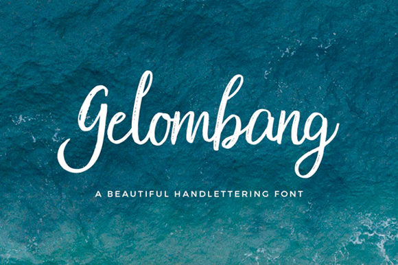 Gelombang Font for Elegant Web Design