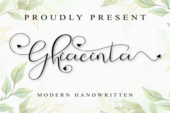Ghiacinta Font for Elegant Small Business Branding