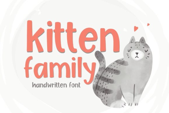 Kitten Family Font Review for Makers