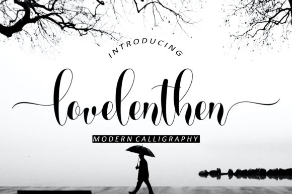 Lovelenthen Font Review: Elegant Script for Designers