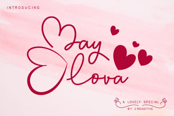 May Lova: The Handwritten Font That Elevates Brands