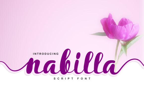 Nabilla Font Review: Elegant Script for Designers