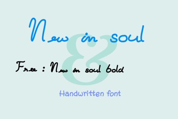 New in Soul: The Perfect Handwritten Font for Crafters