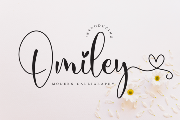Omiley: The Script Font for Clear Campaigns