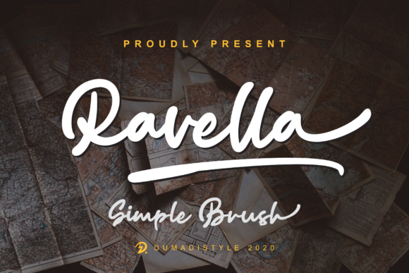 Ravella: The Elegant Script Font for Crafters