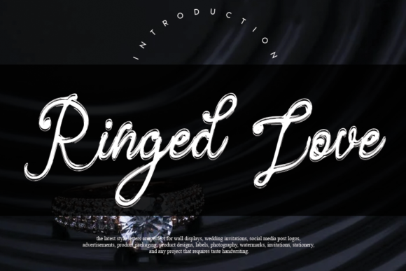 Ringed Love Font for Modern Web Design
