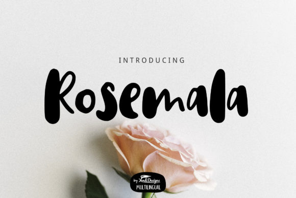 Rosemala Font Review for Editorial Design