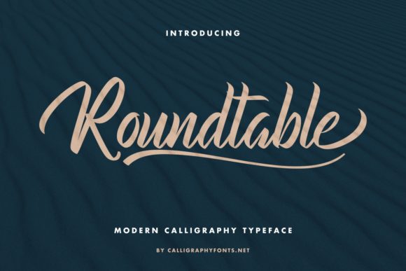 Roundtable Font for Modern Business Branding