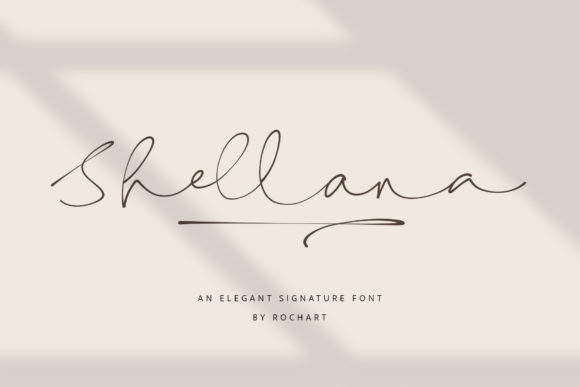 Shellana Font: Elevate Campaign Visuals