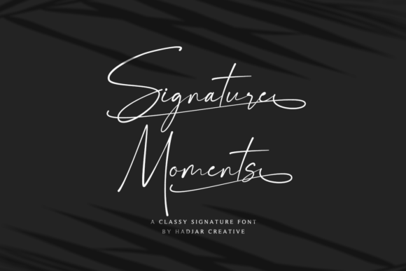 Signature Moments: A Delicate Script Handwritten Font